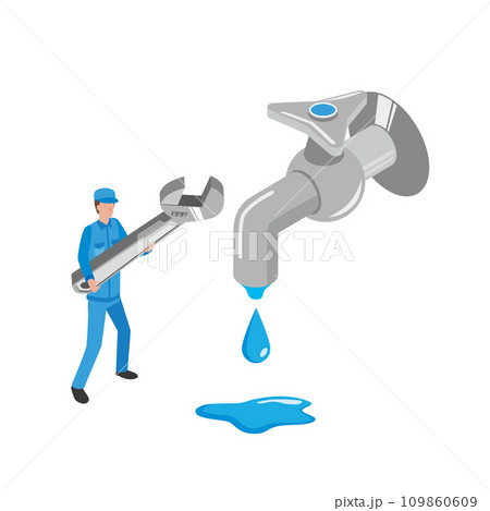 水道の水漏れ修理 109860609