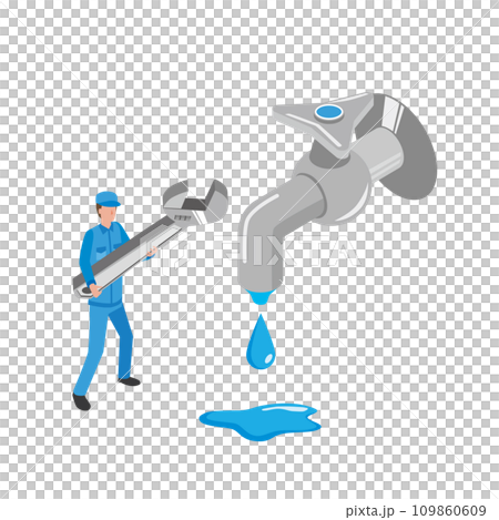 水道の水漏れ修理 109860609