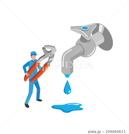 水道の水漏れ修理 水道の水漏れ修理 109860611
