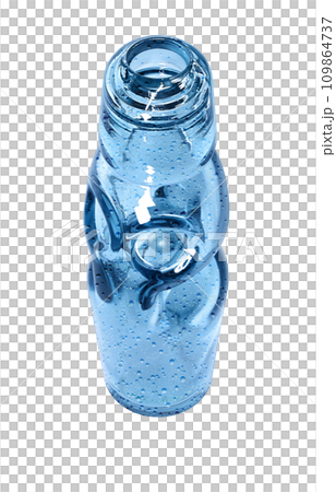 ラムネ 瓶 イラスト リアル 109864737