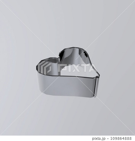 Cake mold isolated on white background Cake mold isolated on white background 109864888