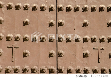 Door of the convent of Santa Ana. Door of the convent of Santa Ana. 109865586