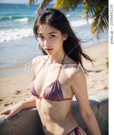 AI美女(水着) AI美女(水着) 109869139