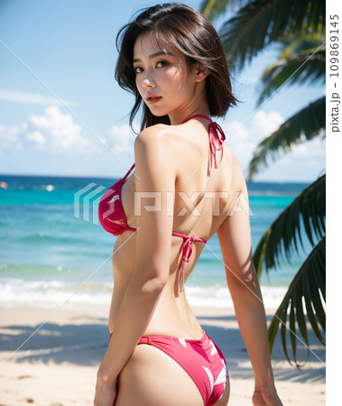 AI美女(水着) 109869145