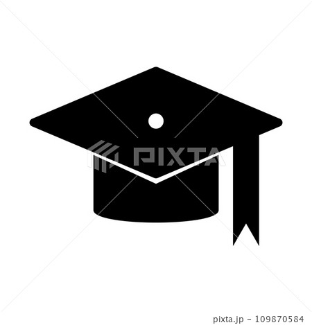 graduation hat icon 109870584