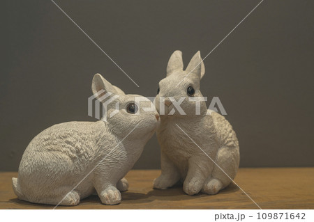 うさぎの飾り置物 フィギュア雑貨 うさぎの飾り置物 フィギュア雑貨 109871642