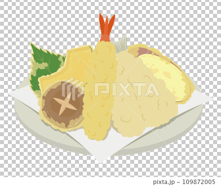 什錦天婦羅的插圖 什錦天婦羅的插圖 109872005