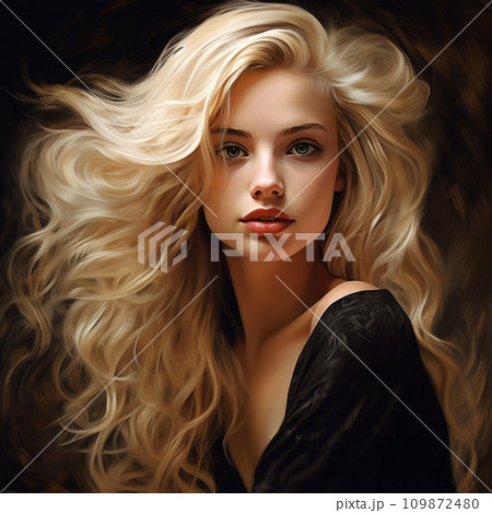 振り向く女性 振り向く女性 109872480