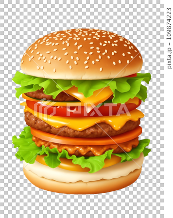 漢堡“AI生成圖像” 漢堡“AI生成圖像” 109874223