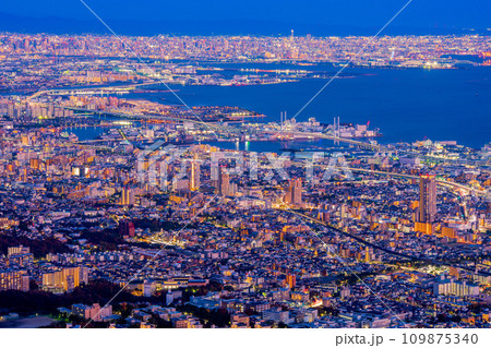 神戸　掬星台からの夜景 109875340