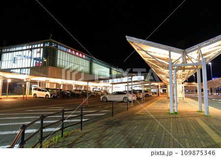 【福岡県】北九州空港の夜景 109875346