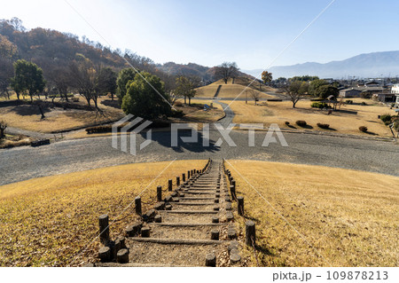 山梨県曽根丘陵公園　秋景 109878213