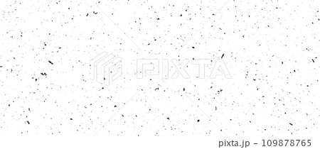 Mottled seamless pattern. Small dirty grunge sprinkles, particles, dots and spots texture. Noise grain repeating background. Overlay random grungy grit wallpaper. Vector dust distressed backdrop Mottled seamless pattern. Small dirty grunge sprinkles, particles, dots and spots texture. Noise grain repeating background. Overlay random grungy grit wallpaper. Vector dust distressed backdrop 109878765