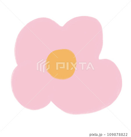 Cute Pink Flower Hand Drawn Cartoon illustration Cute Flower Cute Element Flower Hand Drawn Kid Flower Drawing Cute Pink Flower Hand Drawn Cartoon illustration Cute Flower Cute Element Flower Hand Drawn Kid Flower Drawing 109878822