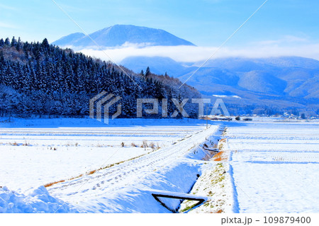 12月の北信五岳 信州の山々 12月の北信五岳 信州の山々 109879400