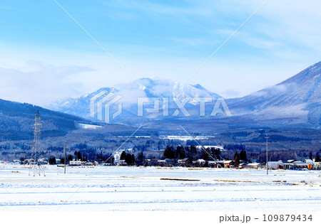 12月の北信五岳  信州の山々 12月の北信五岳  信州の山々 109879434