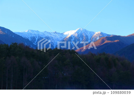 12月の伊那からの眺望 信州の山々 12月の伊那からの眺望 信州の山々 109880039