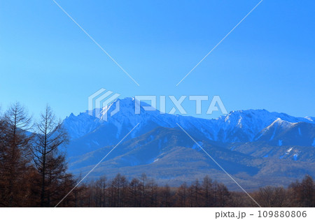 2月の八ヶ岳　　　信州の山々 109880806