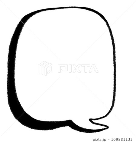 Speech bubble chat bubble line art Speech bubble chat bubble line art 109881133