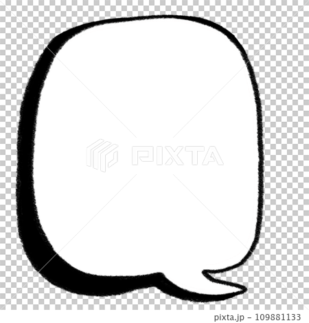 Speech bubble chat bubble line art Speech bubble chat bubble line art 109881133