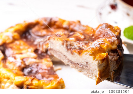 いちごジャムのチーズケーキ 109881504