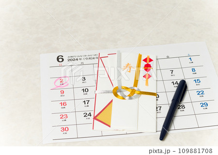 結婚の祝い　6月の花嫁は幸せになれる 109881708