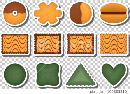 Big set homemade cookie different taste in pastry biscuit 109883310