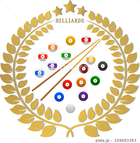 Collection accessory for sport game billiards Collection accessory for sport game billiards 109883363