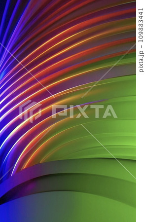 colorful light rays for background. vector illustration. 109883441