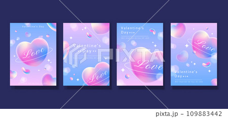 Dreamy Valentine Day templates 109883442