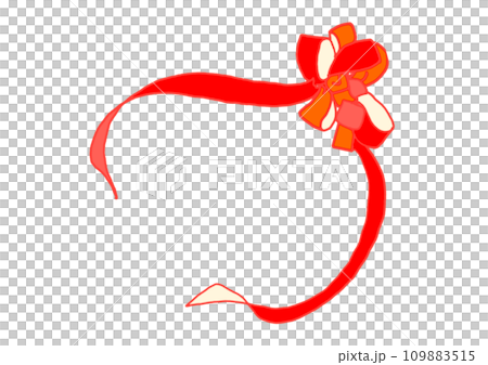 cute ribbon frame cute ribbon frame 109883515