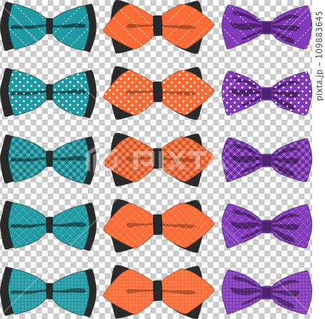 big set ties different types, bowties various size big set ties different types, bowties various size 109883645