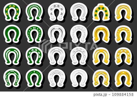 Beautiful illustration on theme of celebrating annual holiday St. Patrick's Day Beautiful illustration on theme of celebrating annual holiday St. Patrick's Day 109884158