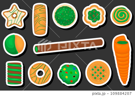 Beautiful illustration on theme of celebrating annual holiday St. Patrick's Day 109884207
