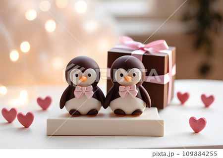 ペンギンとチョコレート ペンギンとチョコレート 109884255