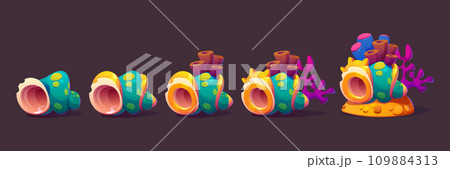 Sea shell game level rank assets. 109884313