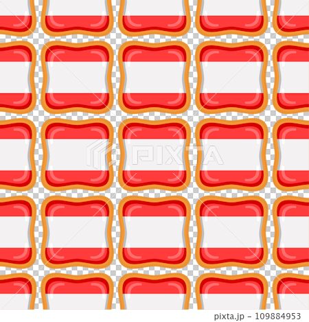 Pattern cookie with flag country Latvia in tasty biscuit Pattern cookie with flag country Latvia in tasty biscuit 109884953