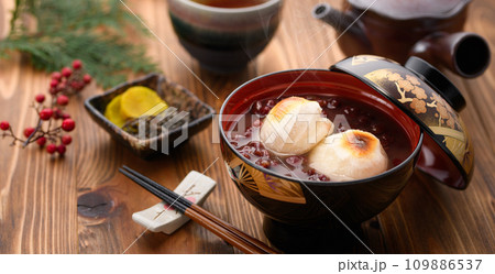 おしるこの写真素材 [109886537] - PIXTA