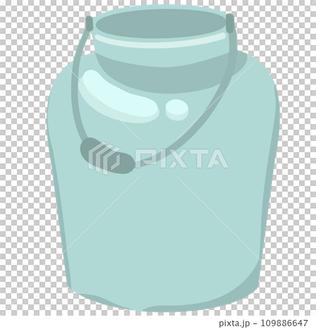 Bucket of milk illustration Bucket of milk illustration 109886647