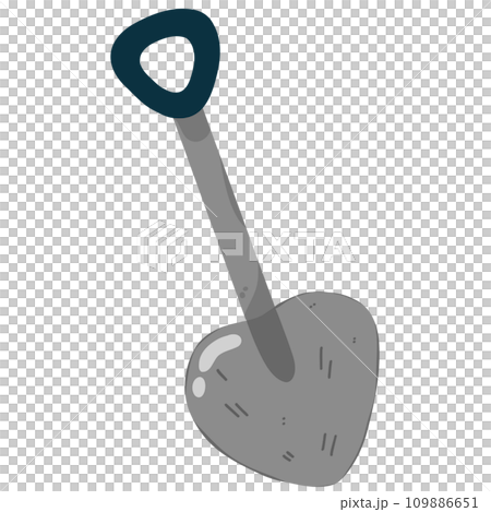Gardening shovel illustration Gardening shovel illustration 109886651