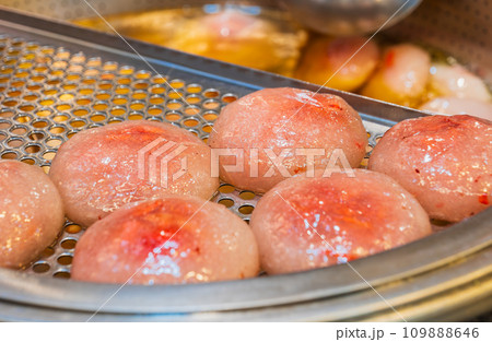 台湾グルメ　千尋の父が豚になる肉圓（バーワン） 109888646