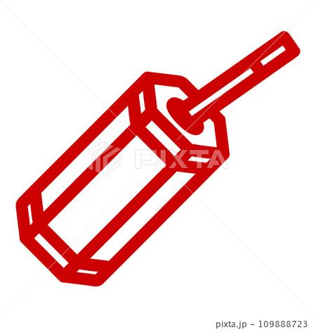 シンプルなおみくじのイラスト 109888723