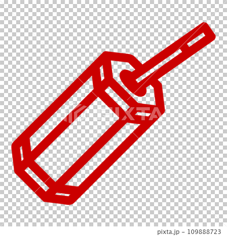 シンプルなおみくじのイラスト 109888723