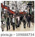 Street in Paris 109888734