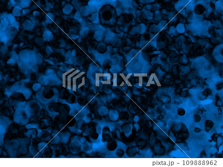繁殖するウィルスのような気持ち悪い背景(青) 繁殖するウィルスのような気持ち悪い背景(青) 109888962