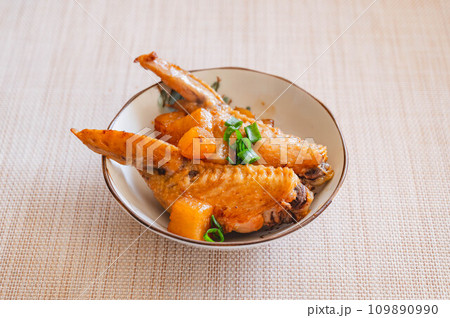 手羽先と大根の炒め煮 109890990