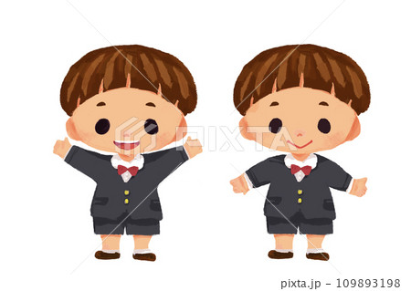 フォーマルな服装の男の子Aセット 109893198