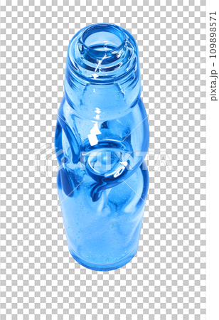 Ramune bottle illustration real 109898571