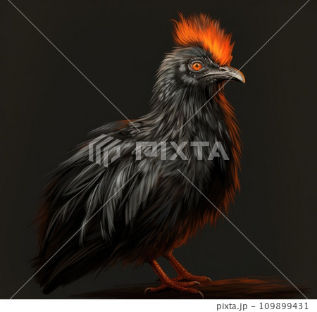 a drawing based on a hen of the night bird a drawing based on a hen of the night bird 109899431