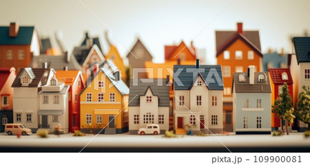 a view of the miniature homes 109900081